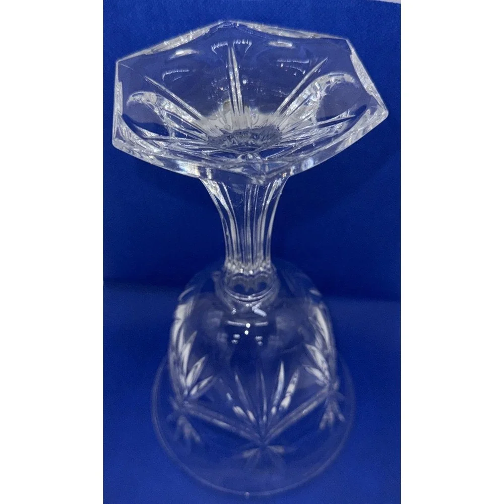 Shannon Crystal Dublin Large Compote Vase Pedestal 9